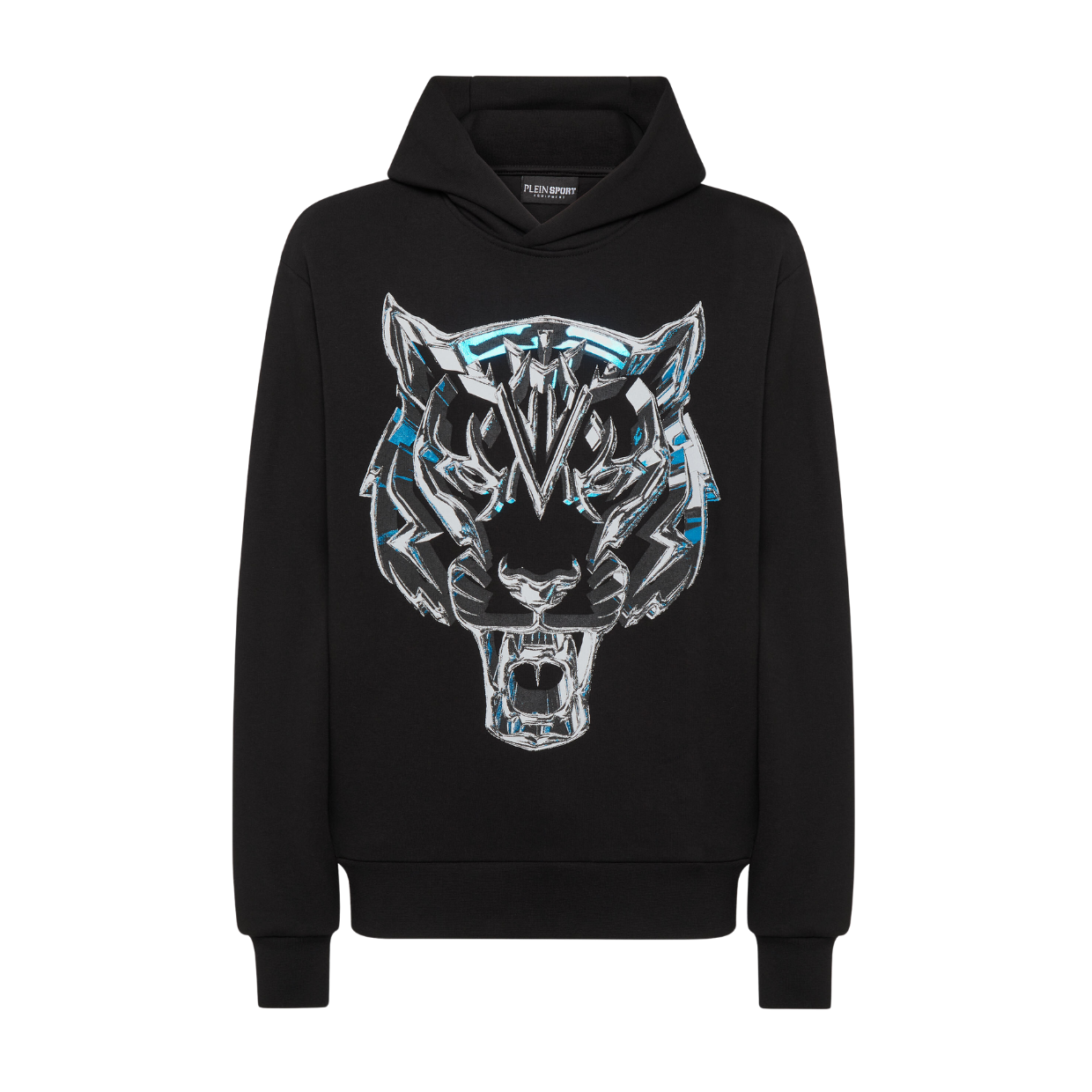 Plein Sport Chrome Tiger Hoodie