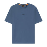 BOSS TChup Stretch Cotton Blue T-Shirt