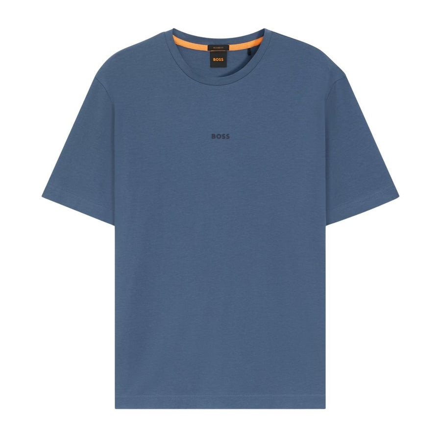 BOSS TChup Stretch Cotton Blue T-Shirt