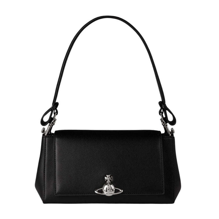 Vivienne Westwood Hazel Medium Black Handbags