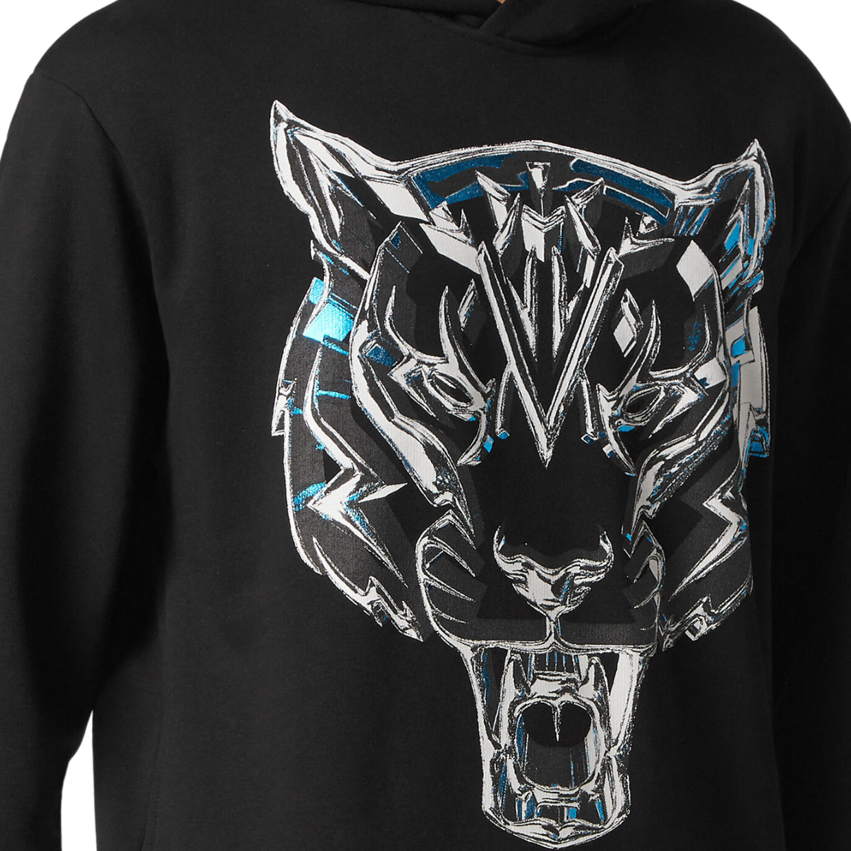 Plein Sport Chrome Tiger Hoodie