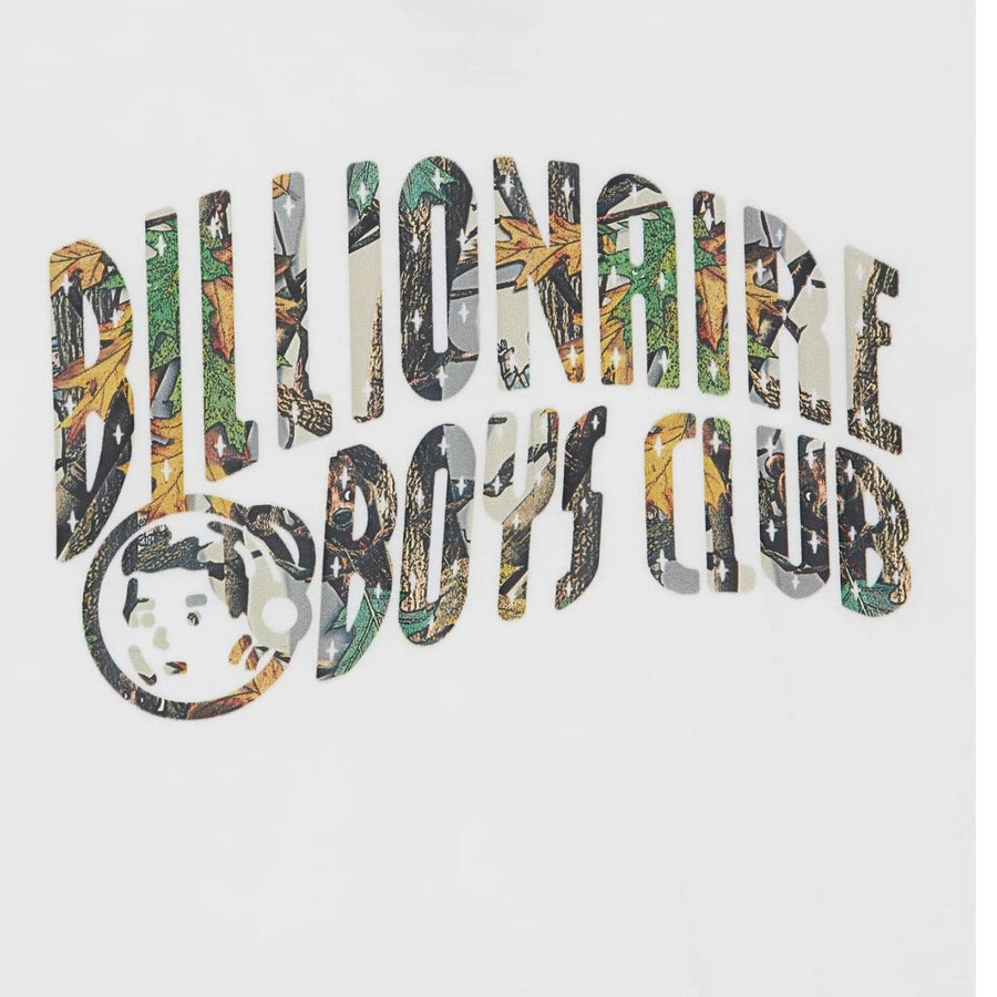 Billionaire Boys Club Kids Tree Camo Arch Logo White T-Shirt