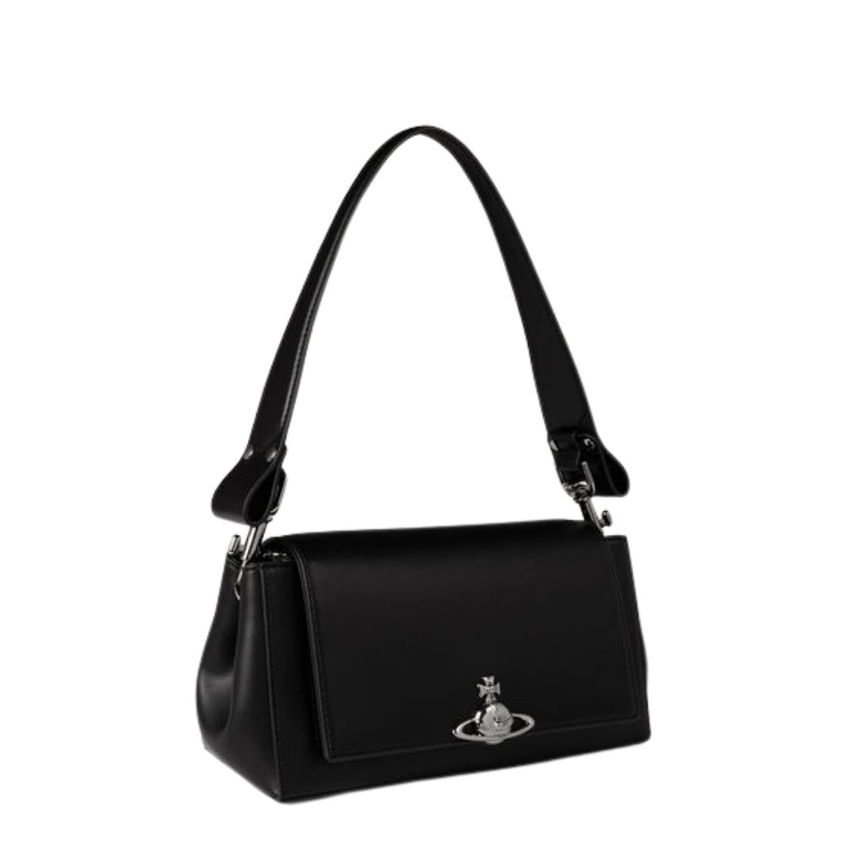Vivienne Westwood Hazel Medium Black Handbags