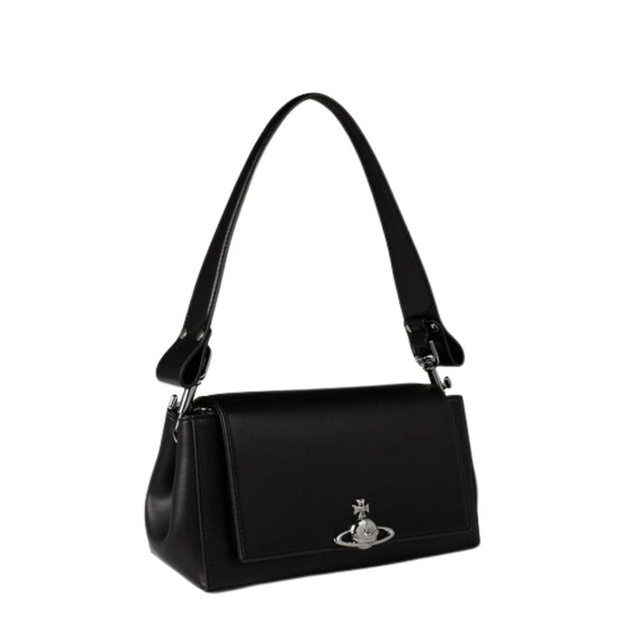 Vivienne Westwood Hazel Medium Black Handbags