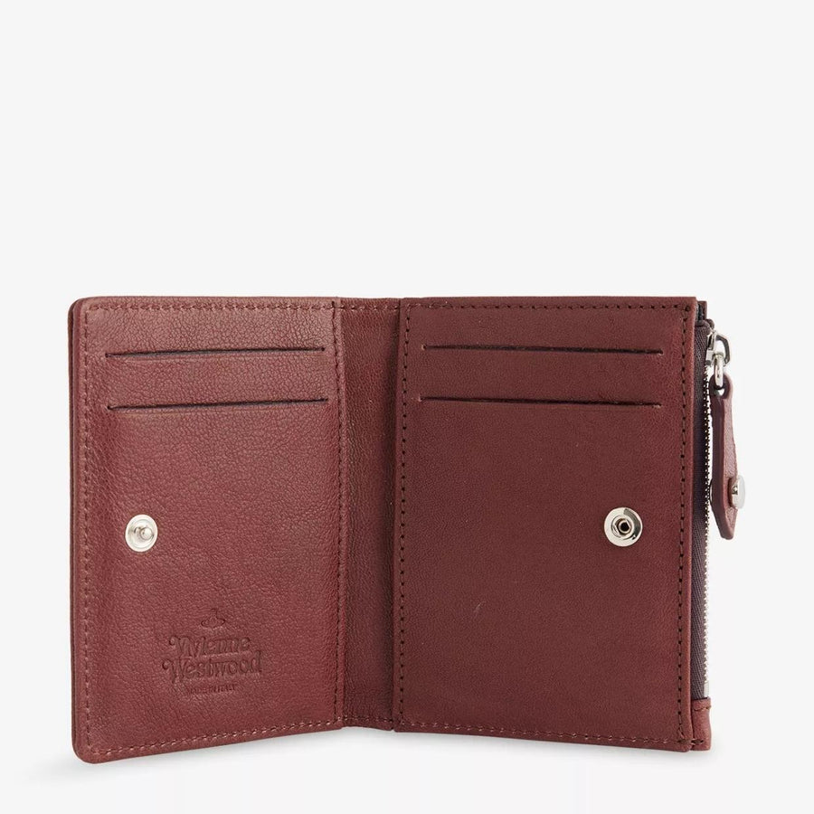 Vivienne Westwood Chestnut Slim Flap Card Holder