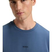 BOSS TChup Stretch Cotton Blue T-Shirt
