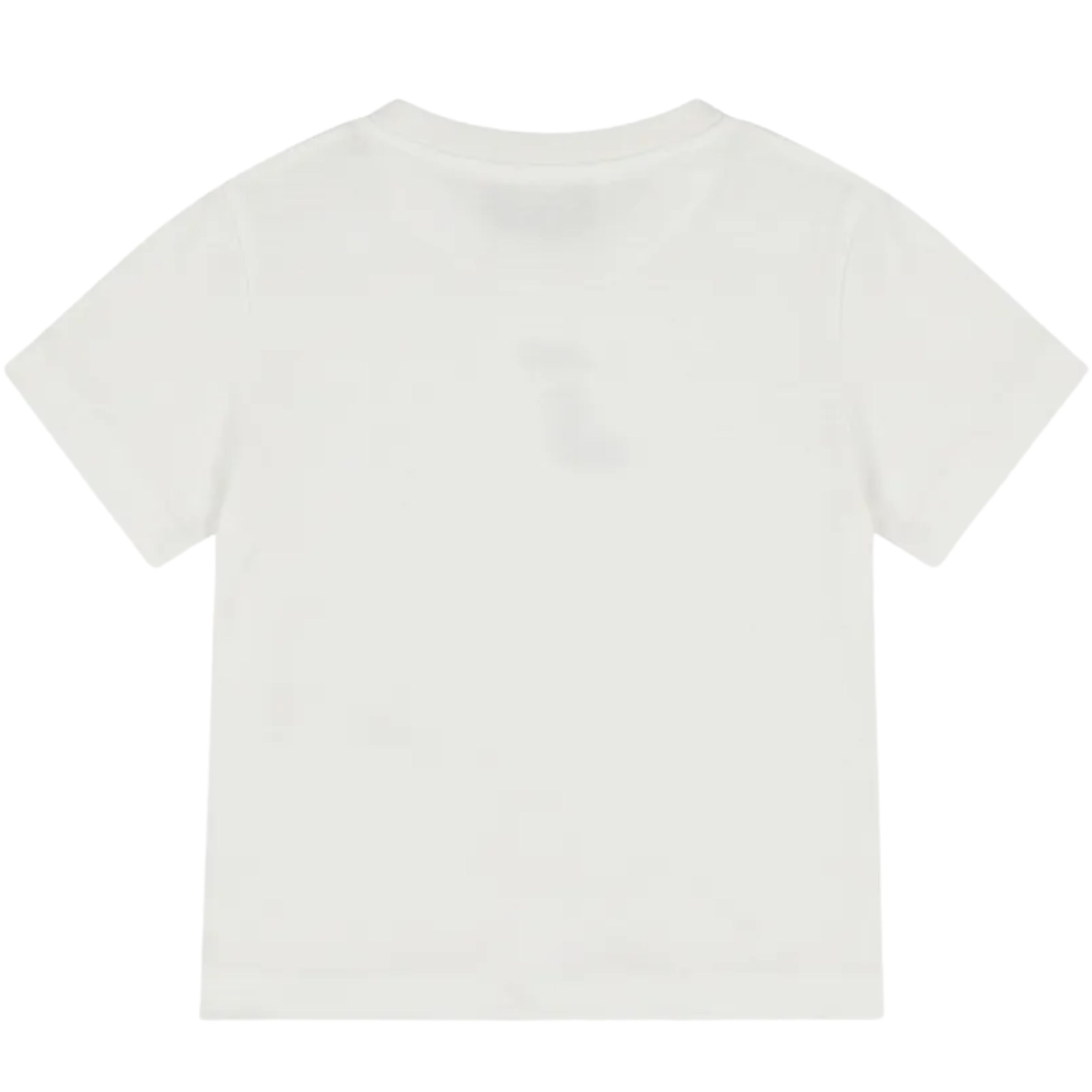 Moschino Baby Print Teddy Bear White T-Shirt