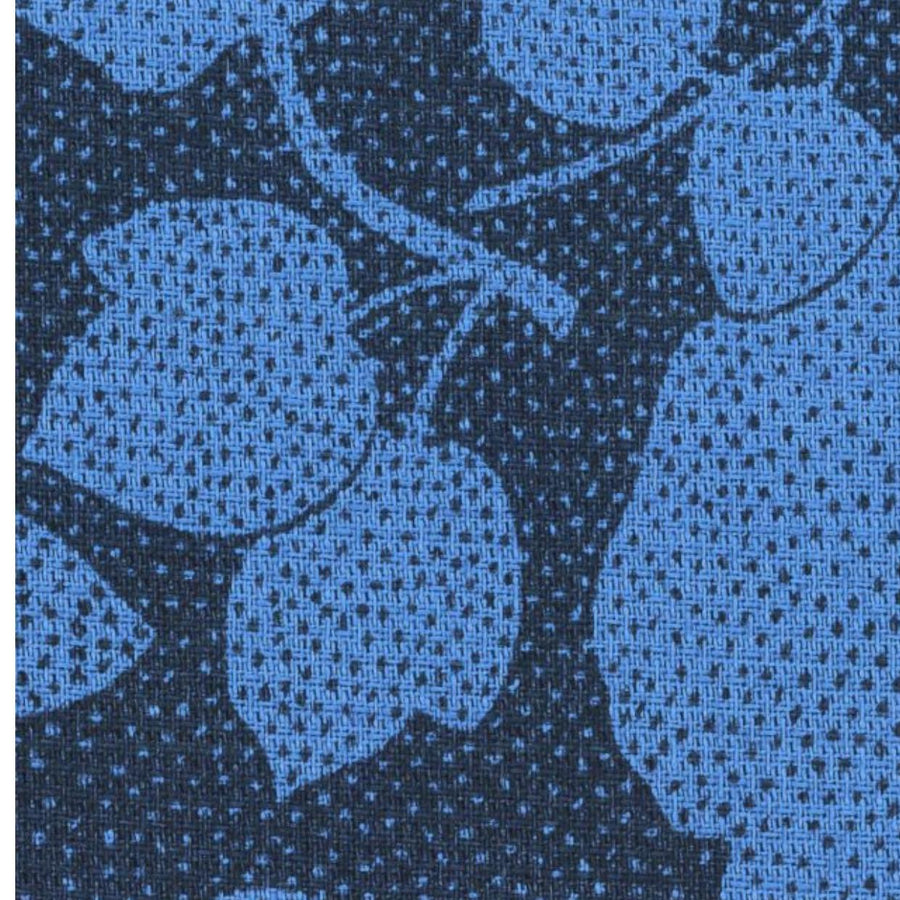 Paul Smith Causal Fit Floral Short Sleeve Blue Shirt