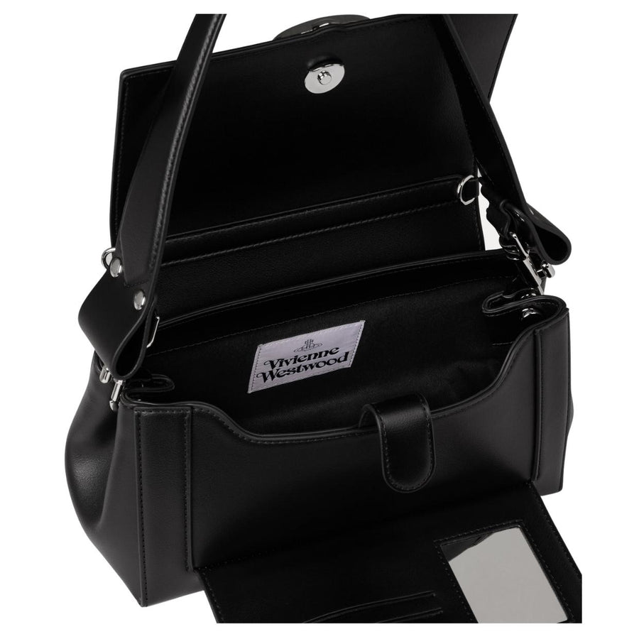 Vivienne Westwood Hazel Medium Black Handbags