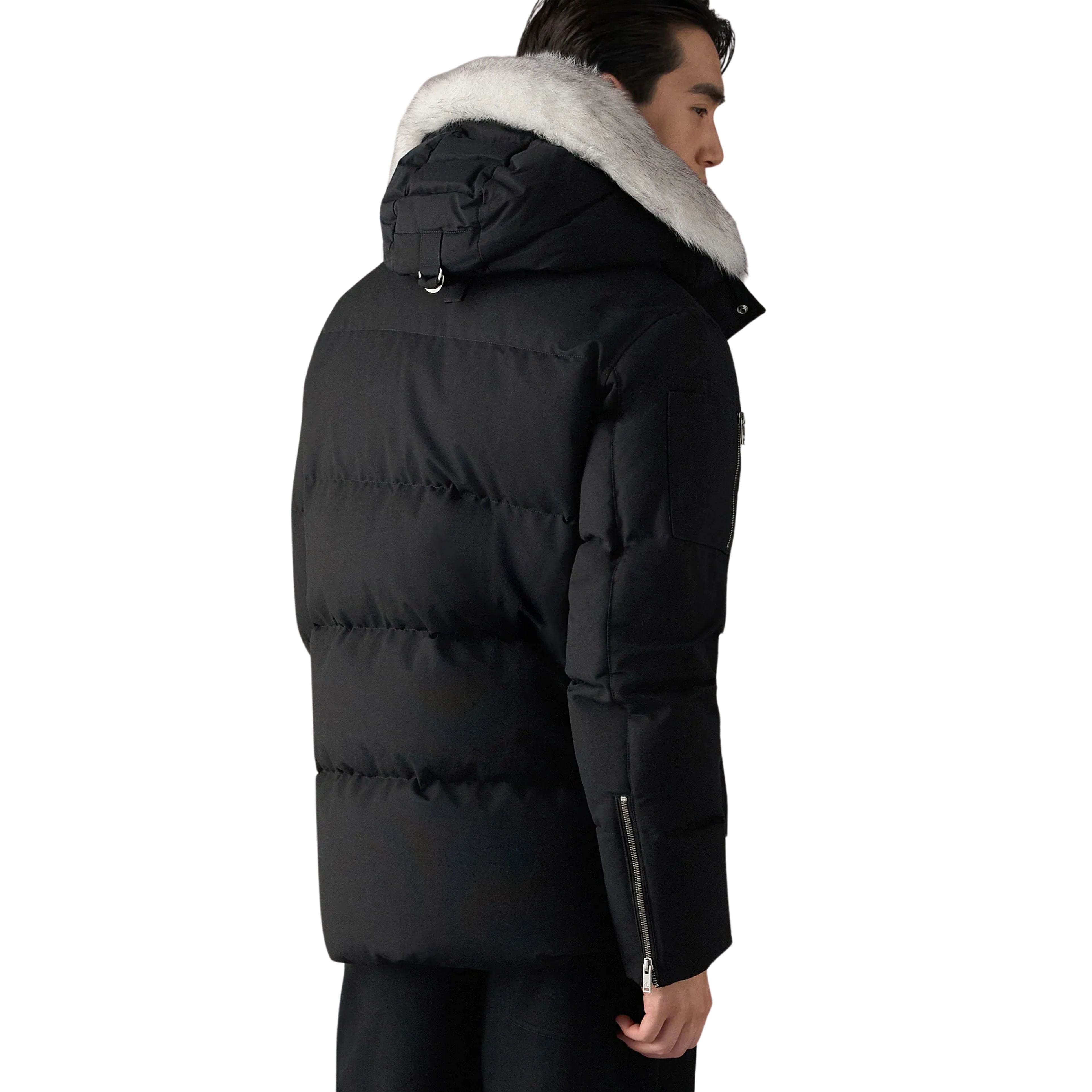 Moose Knuckles Original 3Q Down Black Jacket