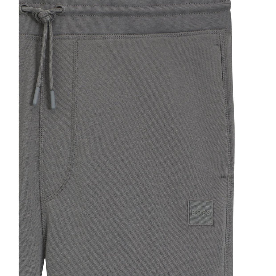 BOSS Wetalk Cotton Terry Grey Jogging Bottoms