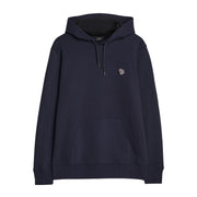 Paul Smith Regular Fit Logo Patch Navy Hoodie