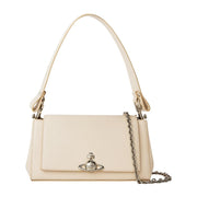 Vivienne Westwood Hazel Medium White Handbags