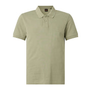 BOSS Logo Patch Slim Fit Passenger Green Polo Shirt