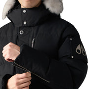 Moose Knuckles Original 3Q Down Black Jacket
