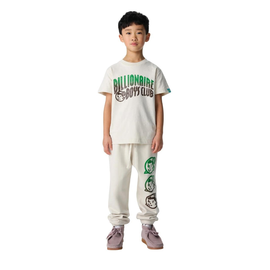 Billionaire Boys Club Kids Gradient Arch Logo Ecru T-Shirt