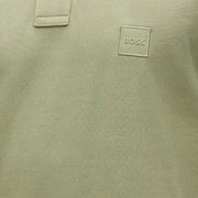 BOSS Logo Patch Slim Fit Passenger Green Polo Shirt