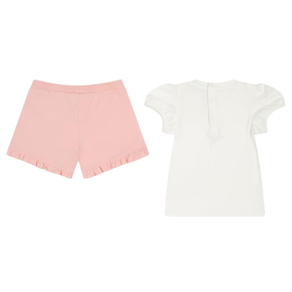 Moschino Baby Printed Logo T-Shirt & Shorts Set