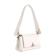 Vivienne Westwood Hazel Small White Handbags