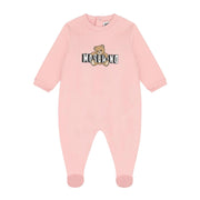 Moschino Baby Teddy Bear Pink Babygrow