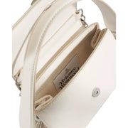 Vivienne Westwood Hazel Small White Handbags