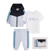 BOSS Baby Sky Blue Three-Piece Tracksuit