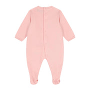 Moschino Baby Teddy Bear Pink Babygrow