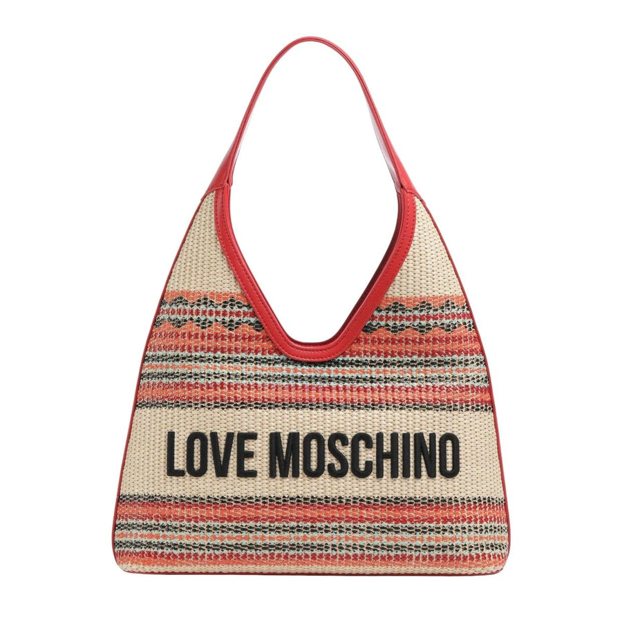 Love Moschino Sunset Stripe Multi-coloured Hobo Bag