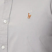 Polo Ralph Lauren Custom Fit Grey Oxford Shirt