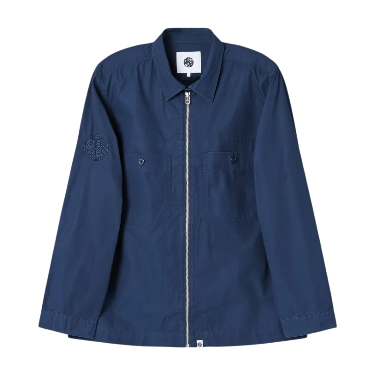 Pretty Green Navy Boton Overshirt