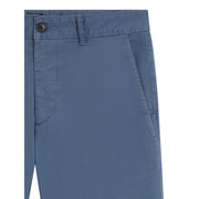 BOSS Stretch Cotton Slim Fit Blue Chino