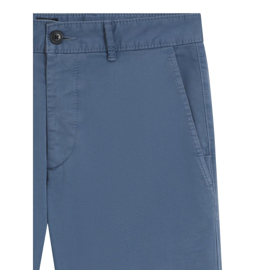 BOSS Stretch Cotton Slim Fit Blue Chino