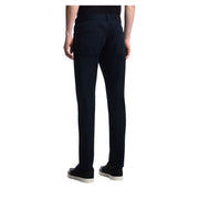 Emporio Armani J06 Slim Fit Stretch Fabric Blue Navy Trousers