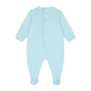 Moschino Baby Teddy Bear Blue Babygrow