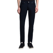 Emporio Armani J06 Slim Fit Stretch Fabric Blue Navy Trousers