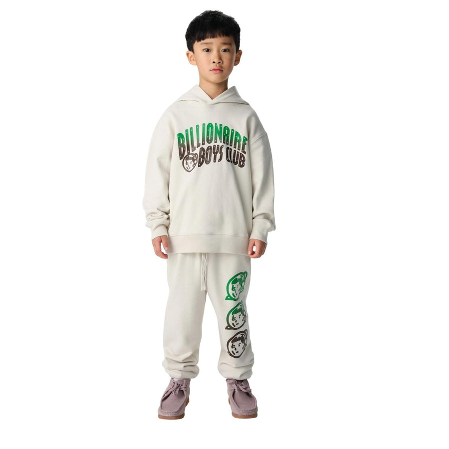 Billionaire Boys Club Kids Gradient Arch Logo Ecru Hoodie