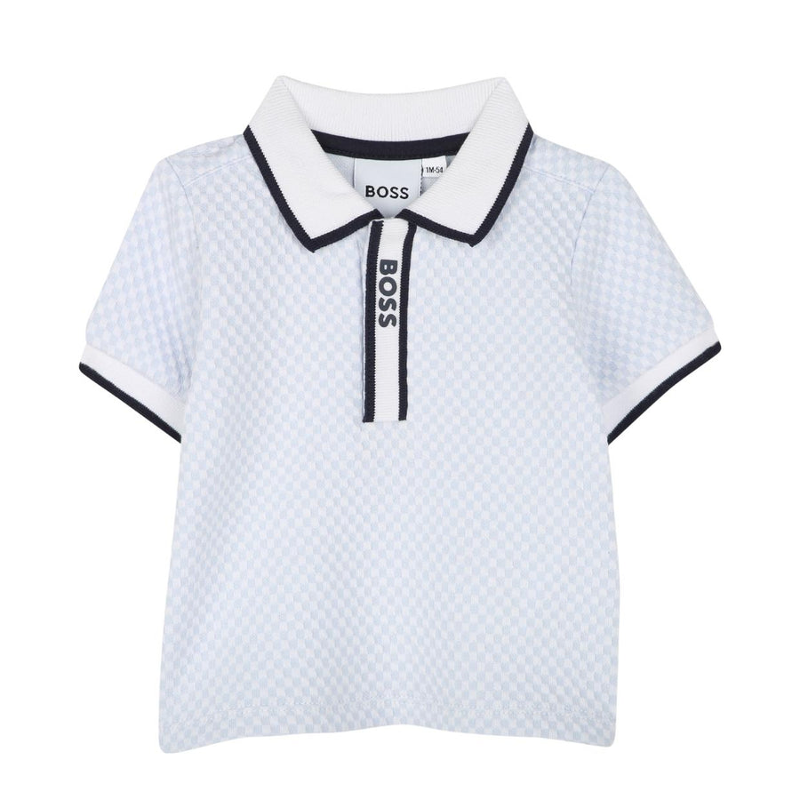 BOSS Baby Sky Blue Polo Shirt & Short Set