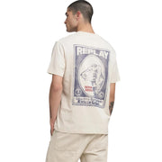 Replay Vintage Graphic Print Cream T-Shirt