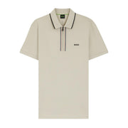 BOSS Philix GOC Slim Fit Beige Polo Shirt