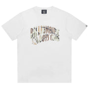 Billionaire Boys Club Camo Arch Logo White T-Shirt