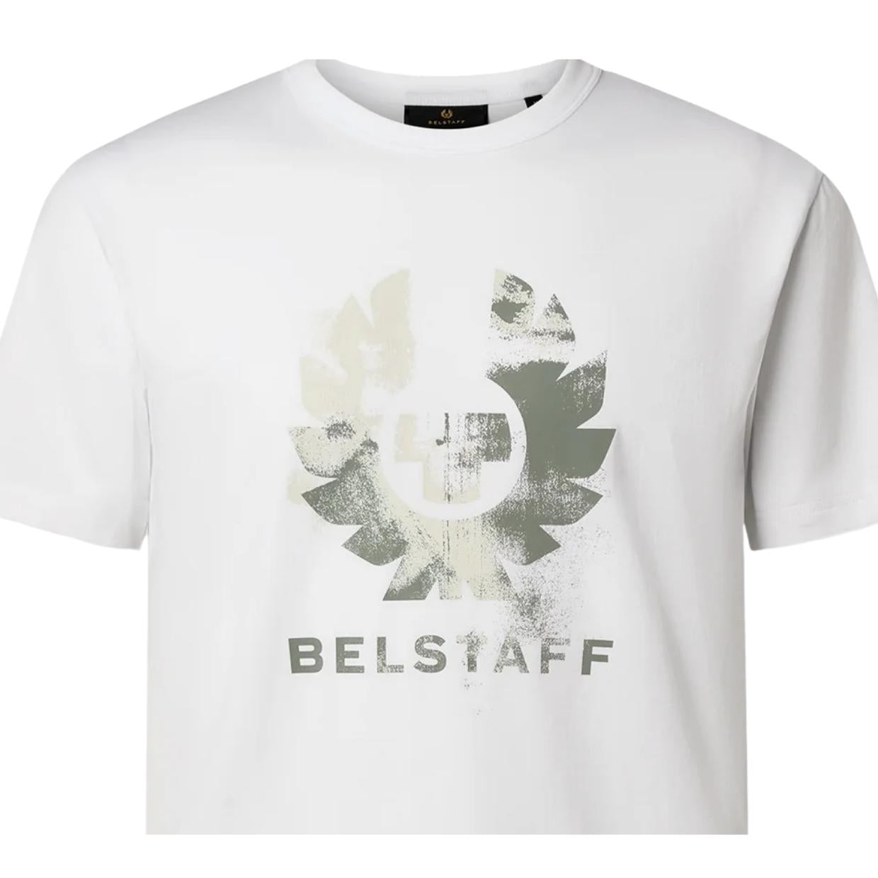 Belstaff Print Blur White T-Shirt