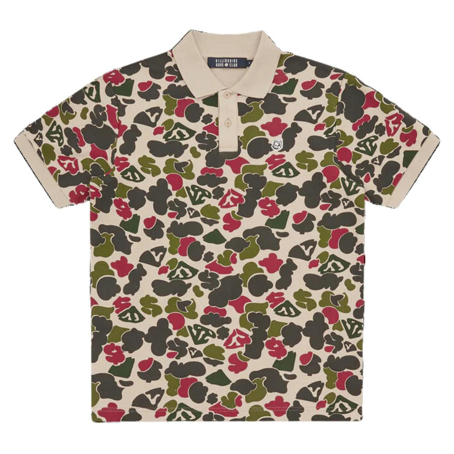 Billionaire Boys Club Duck Multi Camo Polo Shirt