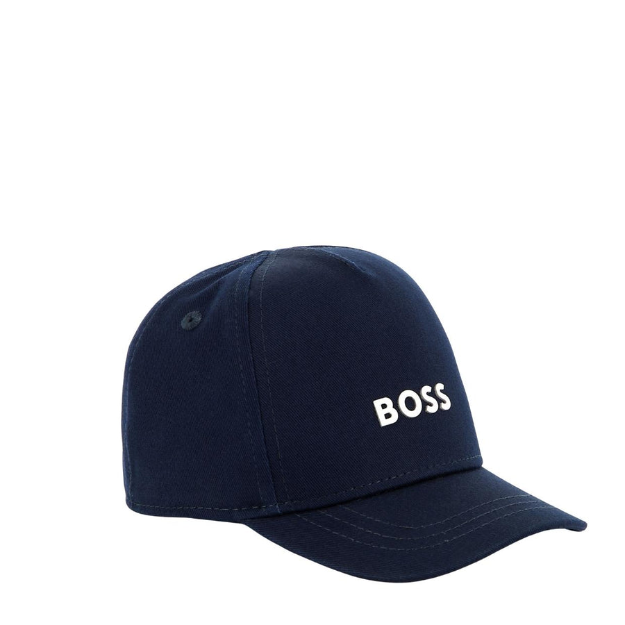 BOSS Baby Printed Logo Navy Baseball Cap