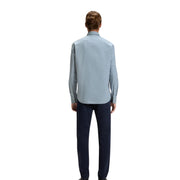 BOSS Relegant Regular Fit Light Blue Poplin Shirt