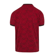 Vivienne Westwood Graffiti Orbs Red Polo Shirt