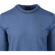 Paul Smith Zebra Patch Logo Grey Sweater