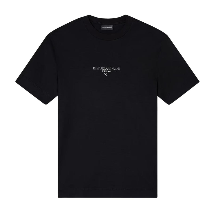 Emporio Armani 3D Effect Logo Black T-Shirt
