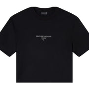 Emporio Armani 3D Effect Logo Black T-Shirt