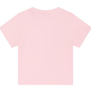 Moschino Baby Print Teddy Bear Pink T-Shirt