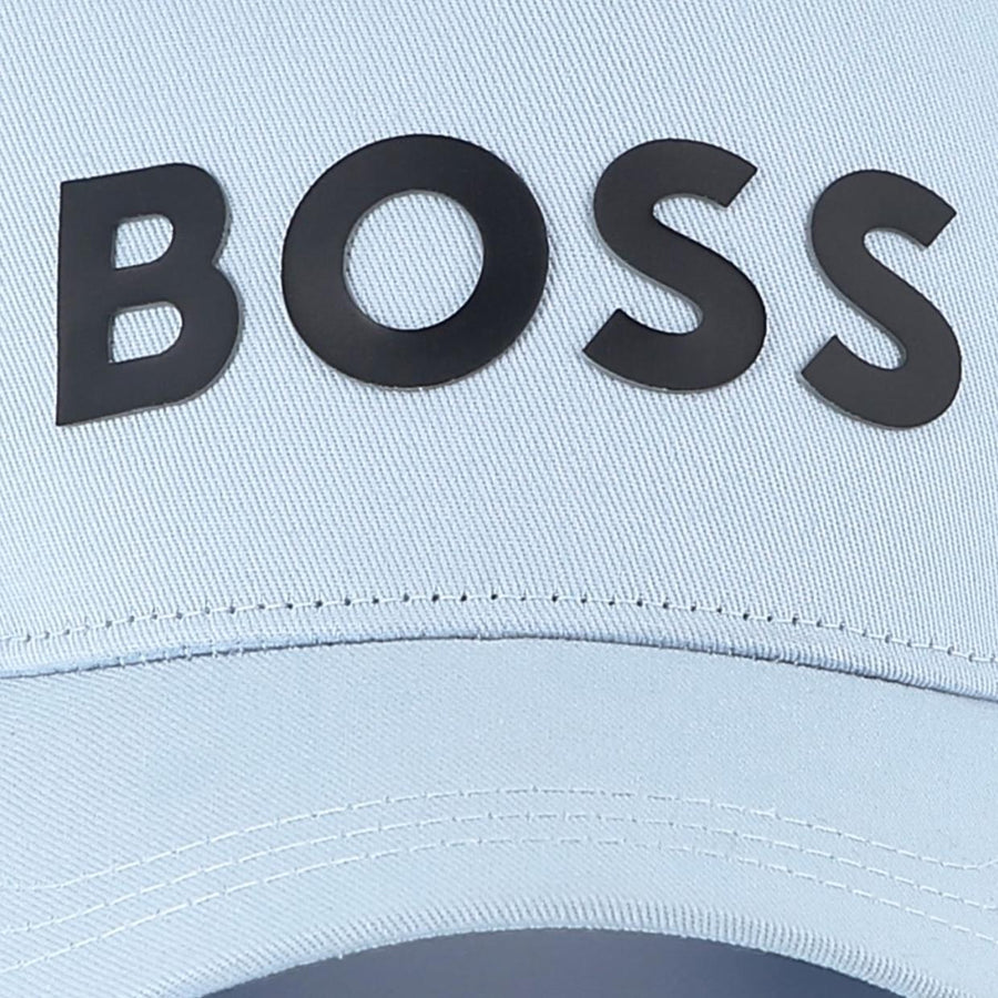 BOSS Kids Printed Logo Persian Blue Baseball Cap